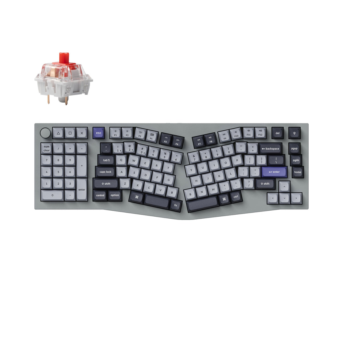 Keychron Q14 Pro (Alice Layout) QMK/VIA Wireless Custom Mechanical Keyboard - image 6