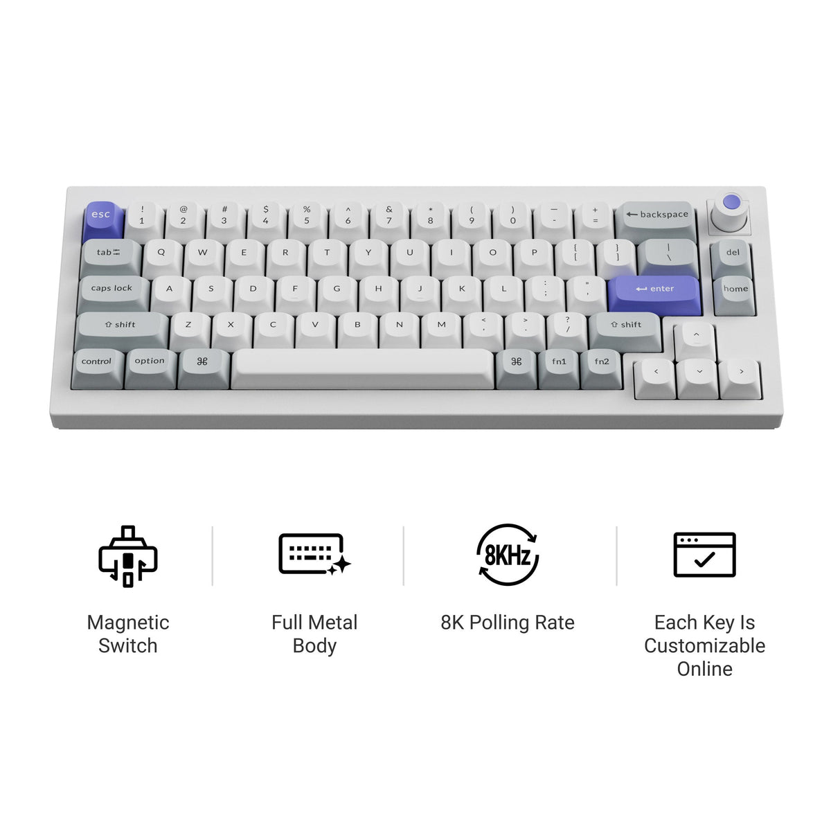 Keychron Q2 HE 8K Magnetic Switch Keyboard - image 2