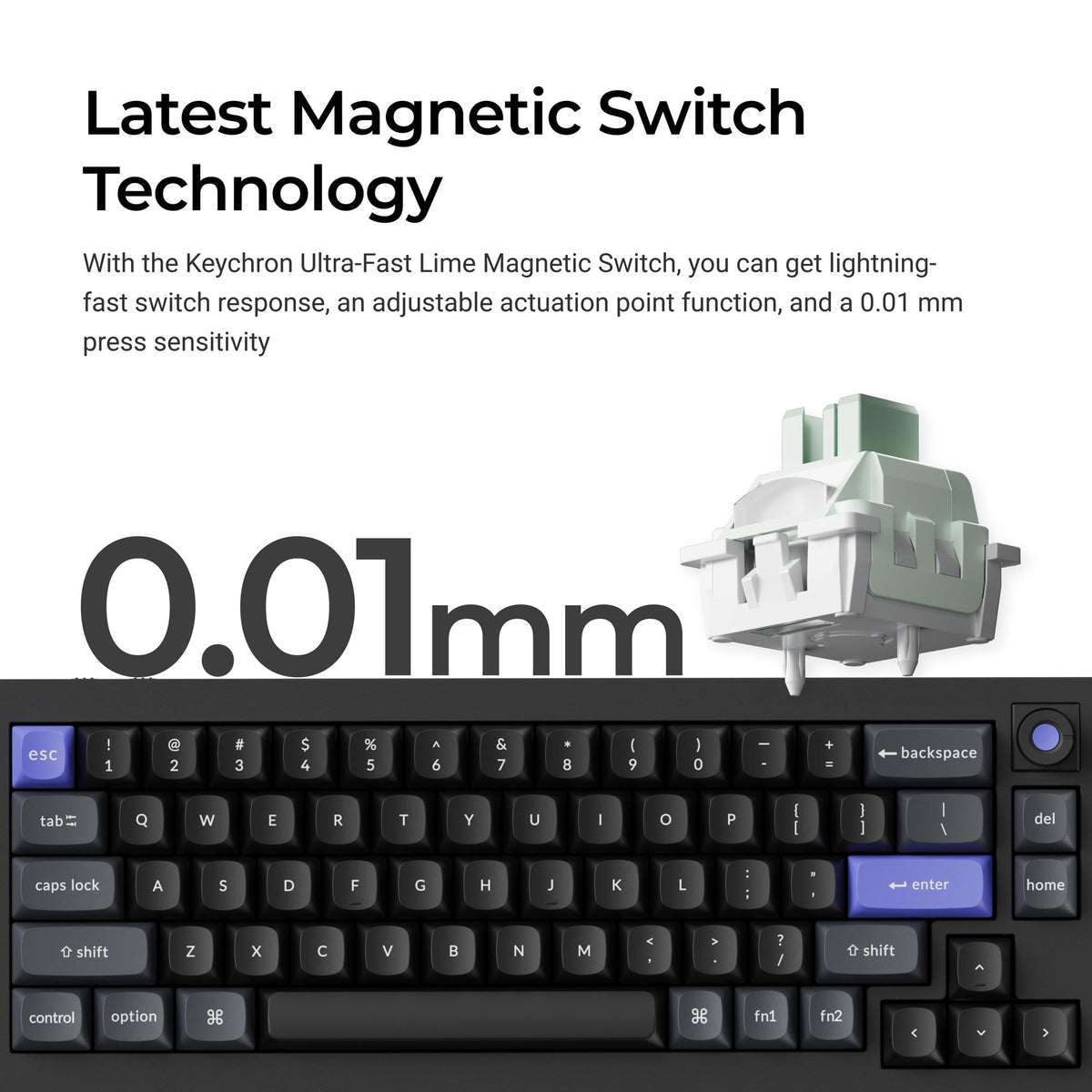 Keychron Q2 HE 8K Magnetic Switch Keyboard - image 3