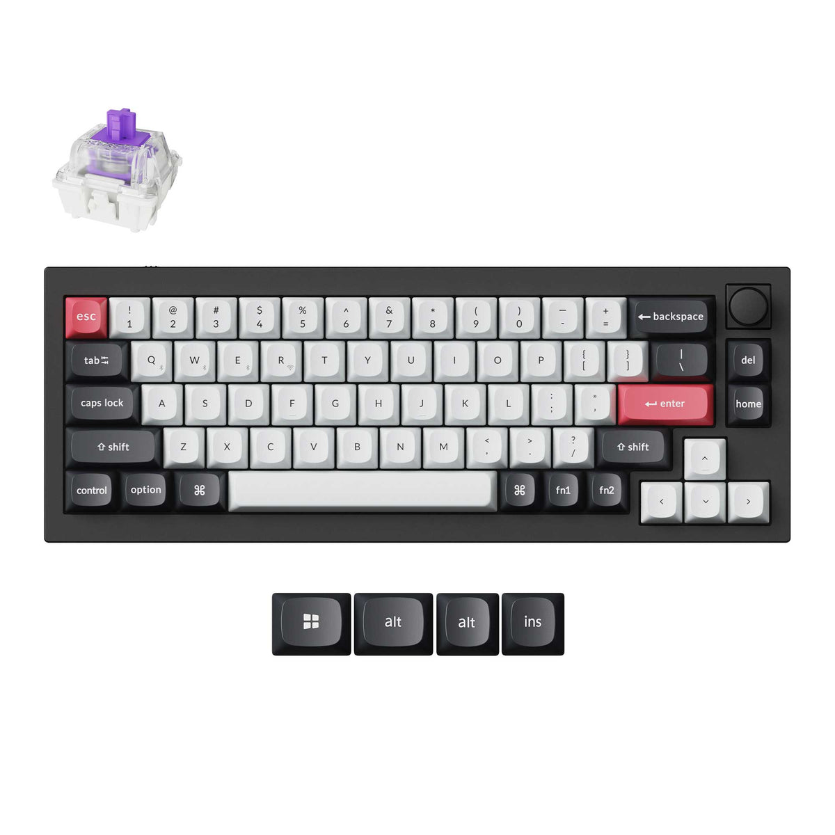 Keychron Q2 HE QMK Wireless Custom Keyboard - image 1