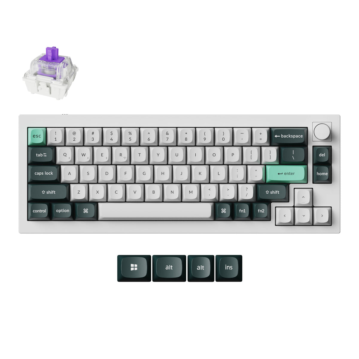 Keychron Q2 HE QMK Wireless Custom Keyboard - image 2