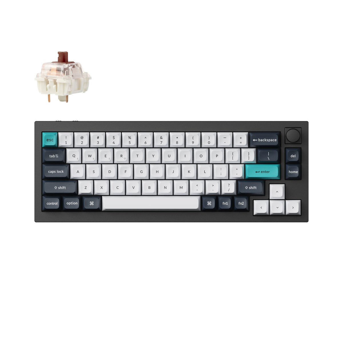 Keychron Q2 Max QMK/VIA Wireless Custom Mechanical Keyboard - image 1