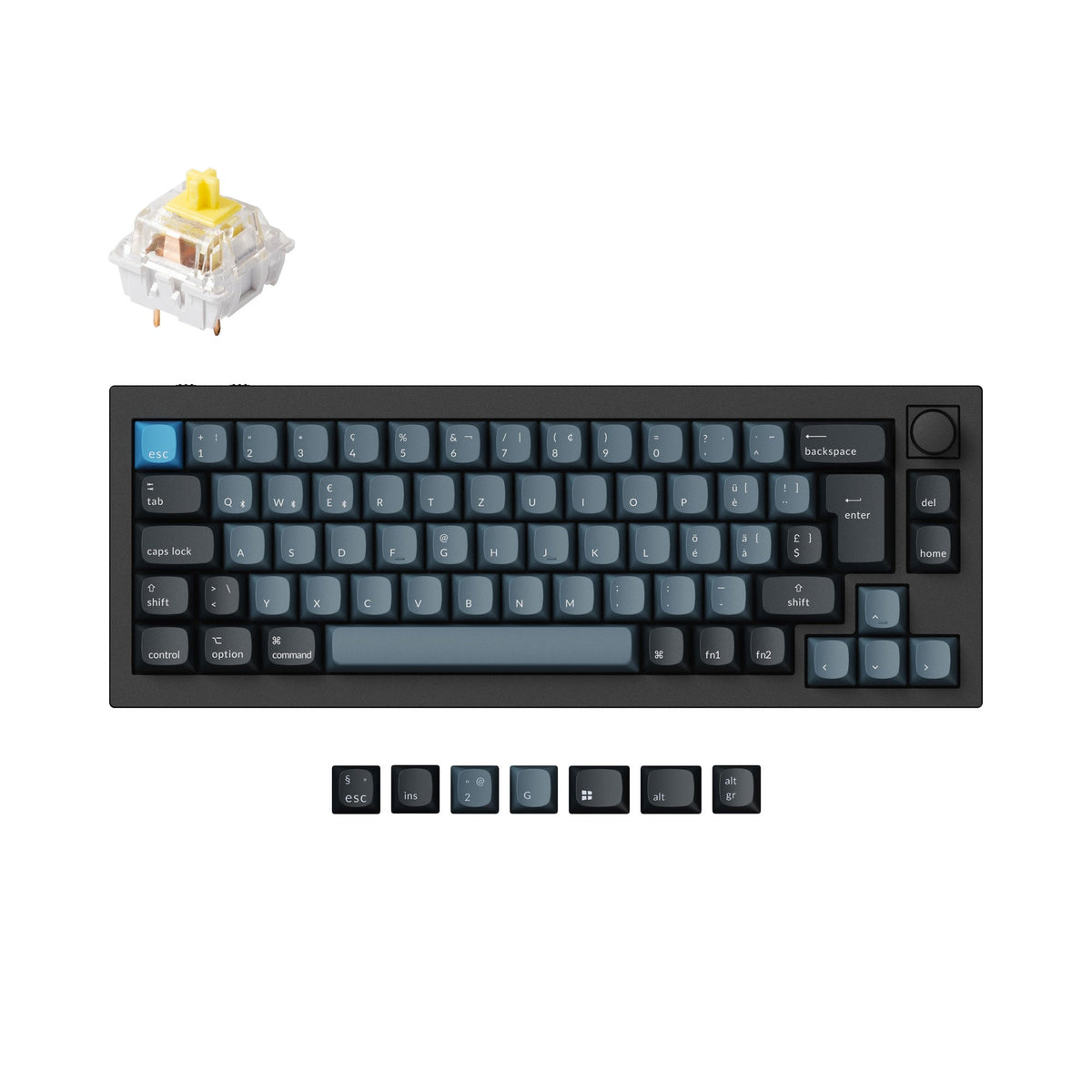 Keychron Q2 Pro QMK/VIA Wireless Custom Mechanical Keyboard ISO Layout Collection - image 5