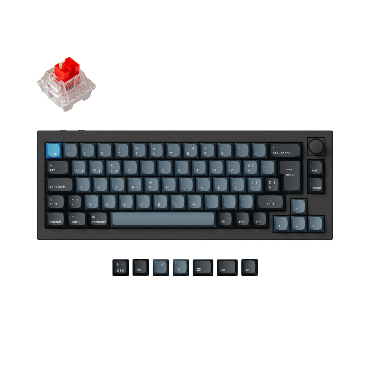 Keychron Q2 Pro QMK/VIA Wireless Custom Mechanical Keyboard ISO Layout Collection - image 4