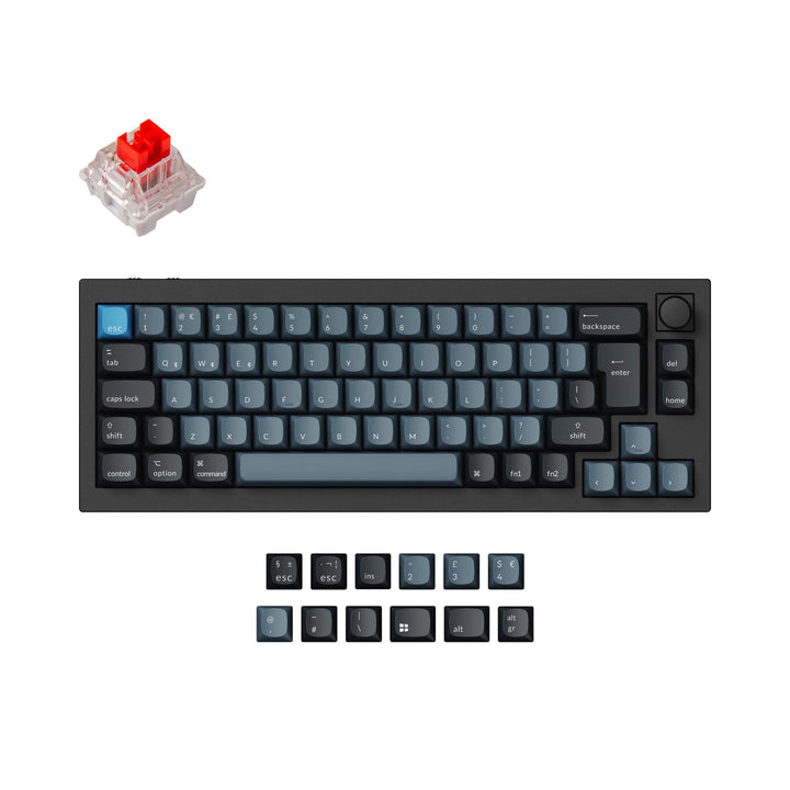 Keychron Q2 Pro QMK/VIA Wireless Custom Mechanical Keyboard ISO Layout Collection - image 1