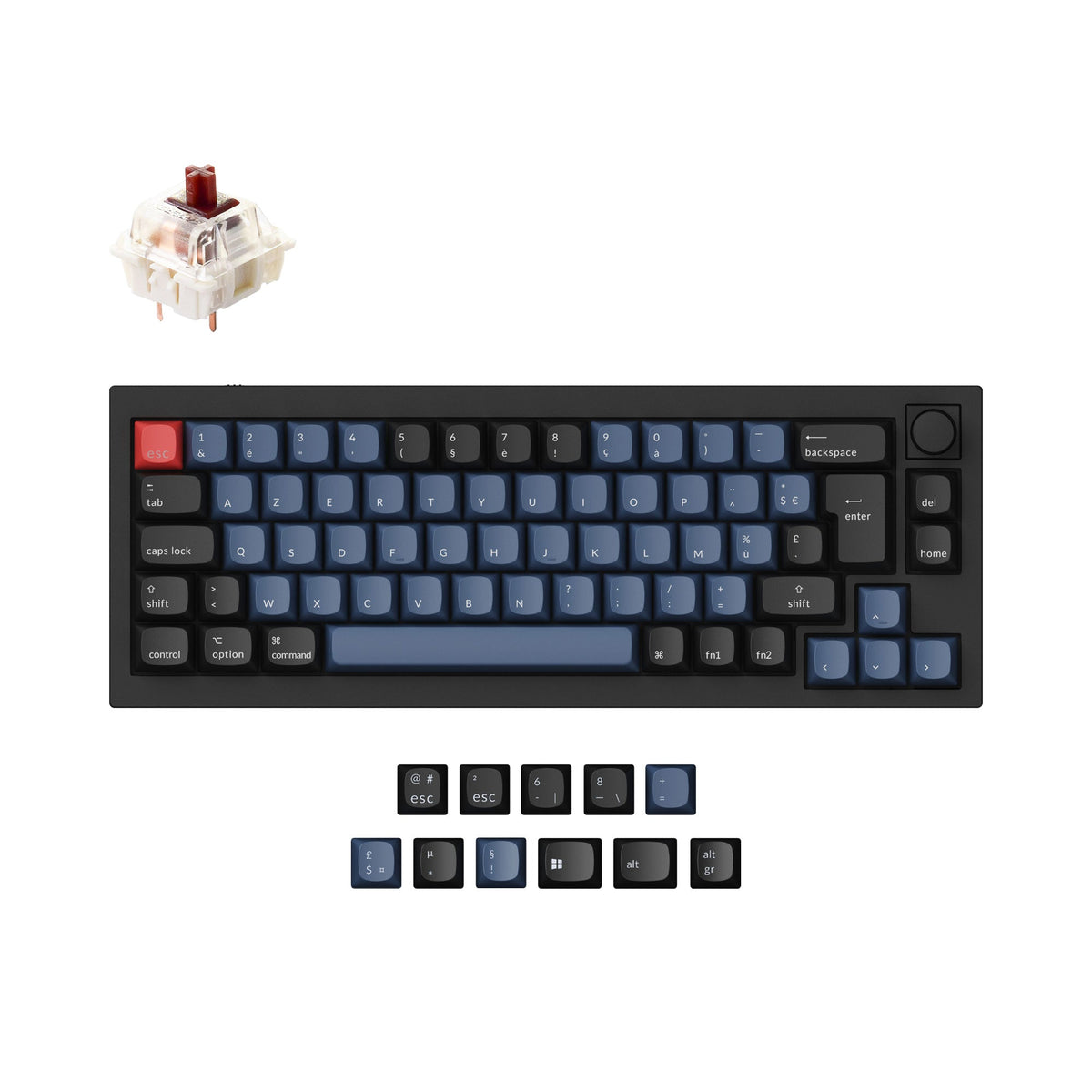 Keychron Q2 QMK Custom Mechanical Keyboard ISO Layout Collection - image 5
