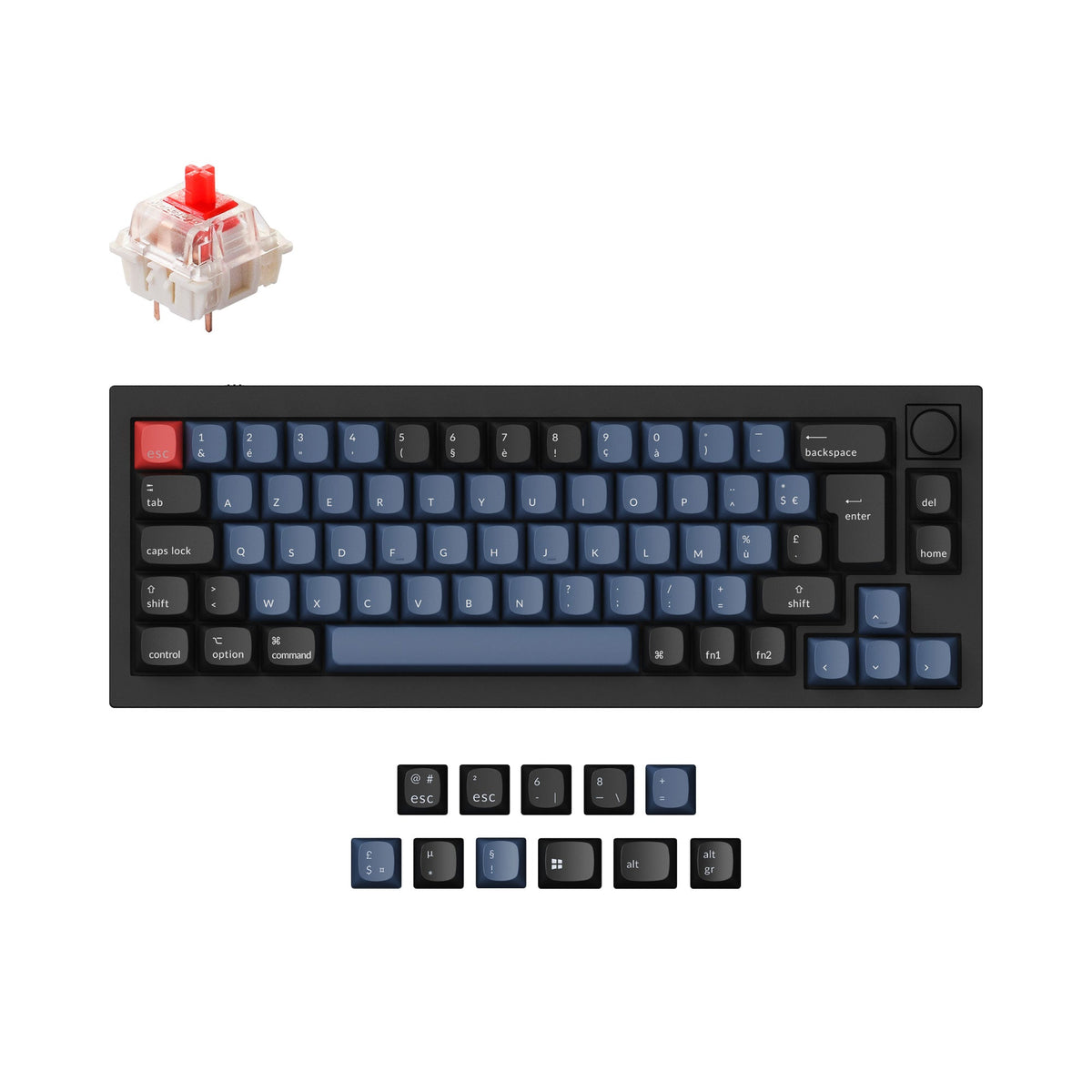 Keychron Q2 QMK Custom Mechanical Keyboard ISO Layout Collection - image 4