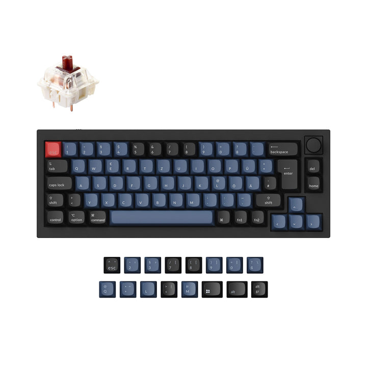 Keychron Q2 QMK Custom Mechanical Keyboard ISO Layout Collection - image 1