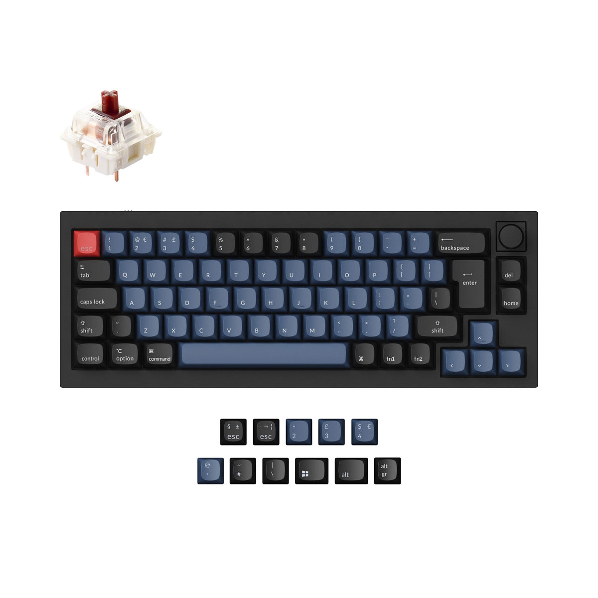 Keychron Q2 QMK Custom Mechanical Keyboard ISO Layout Collection - image 3