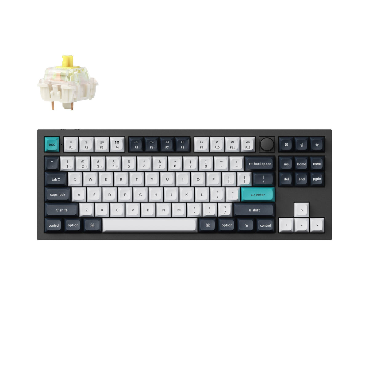 Keychron Q3 Max QMK/VIA Wireless Custom Mechanical Keyboard - image 3