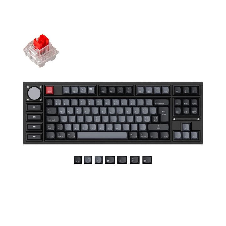 Keychron Q3 Pro QMK/VIA Wireless Custom Mechanical Keyboard ISO Layout Collection - image 1