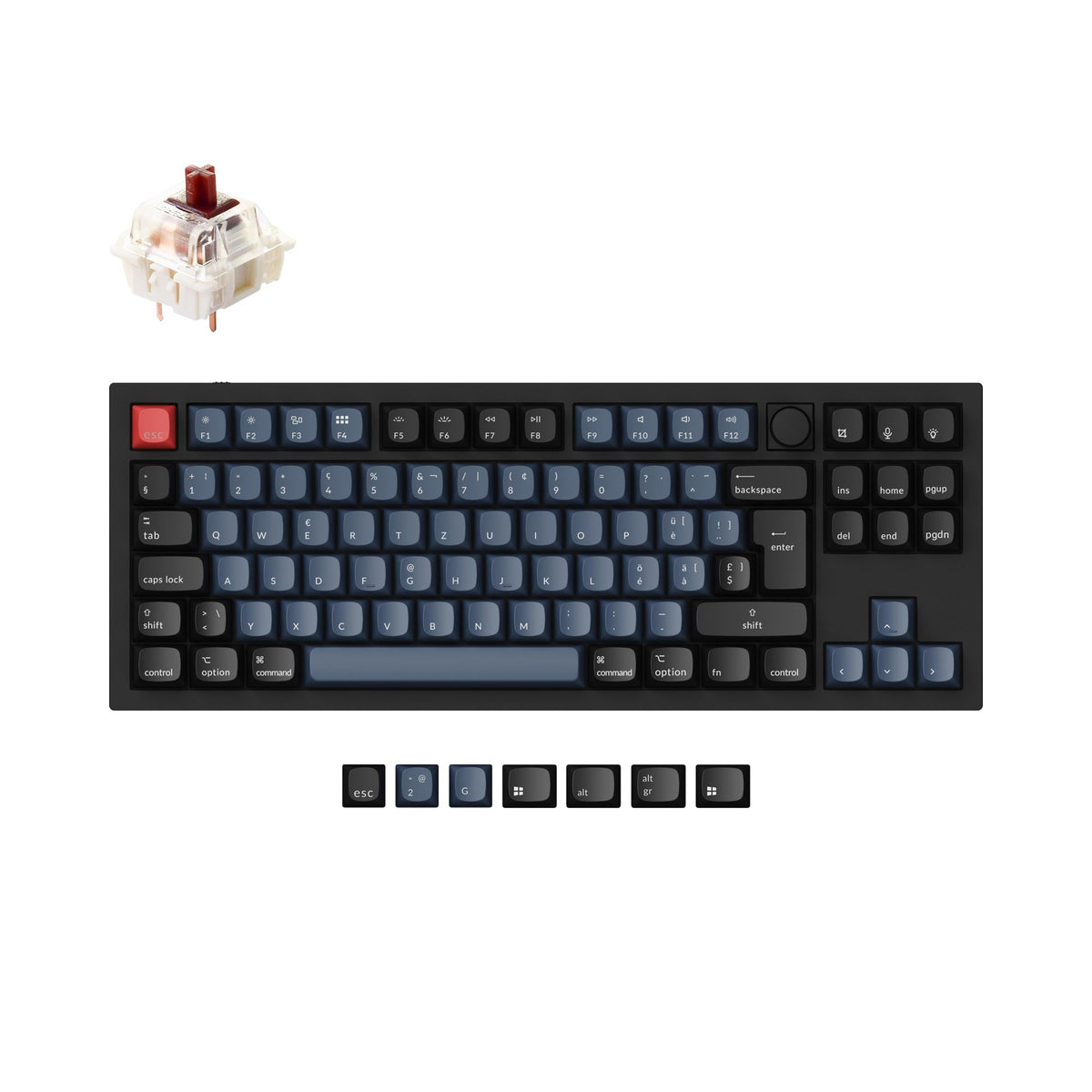 Keychron Q3 QMK Custom Mechanical Keyboard ISO Layout Collection - image 2