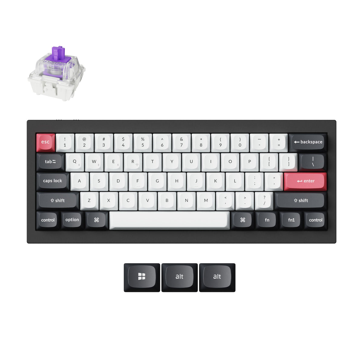 Keychron Q4 HE QMK Wireless Custom Keyboard - image 1