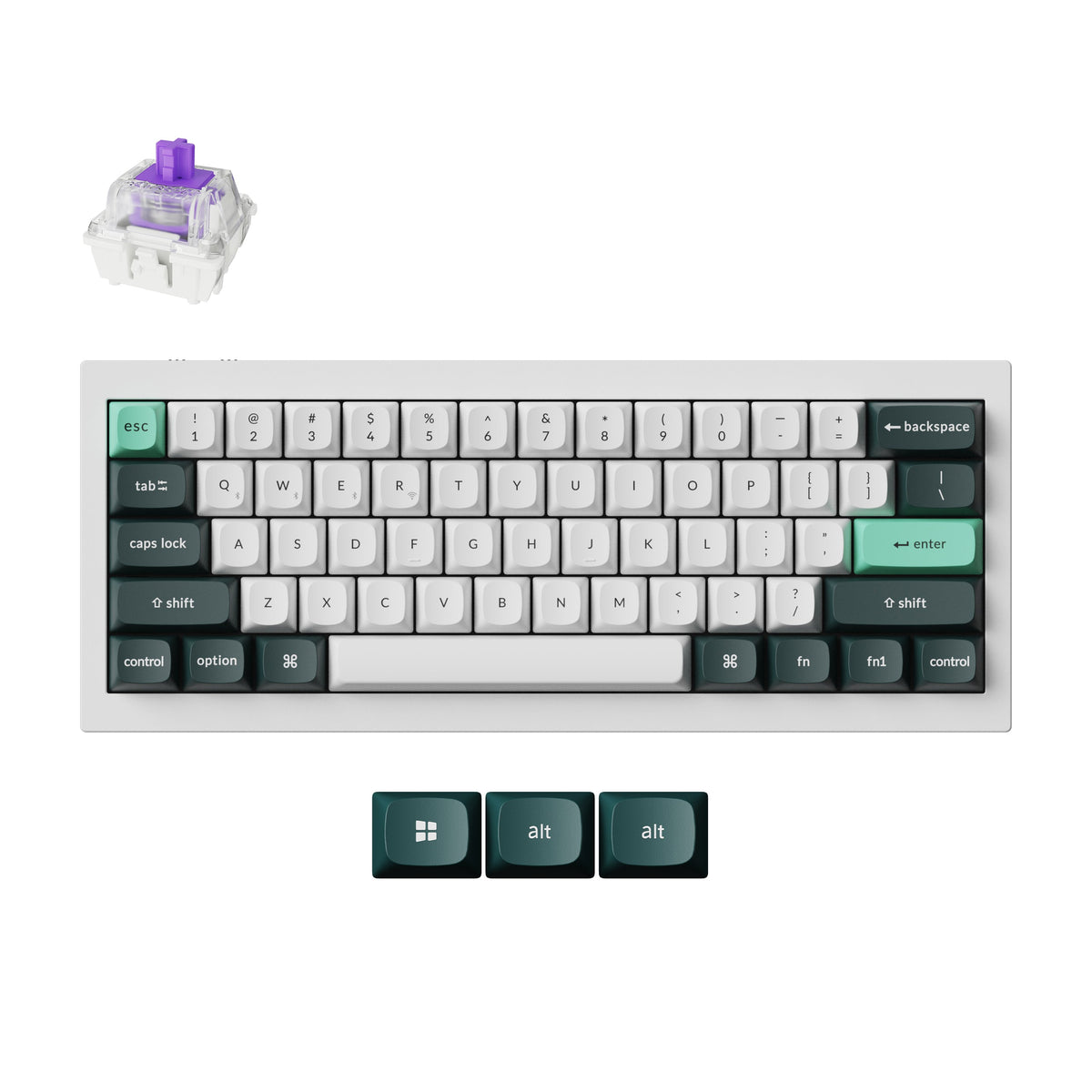 Keychron Q4 HE QMK Wireless Custom Keyboard - image 2