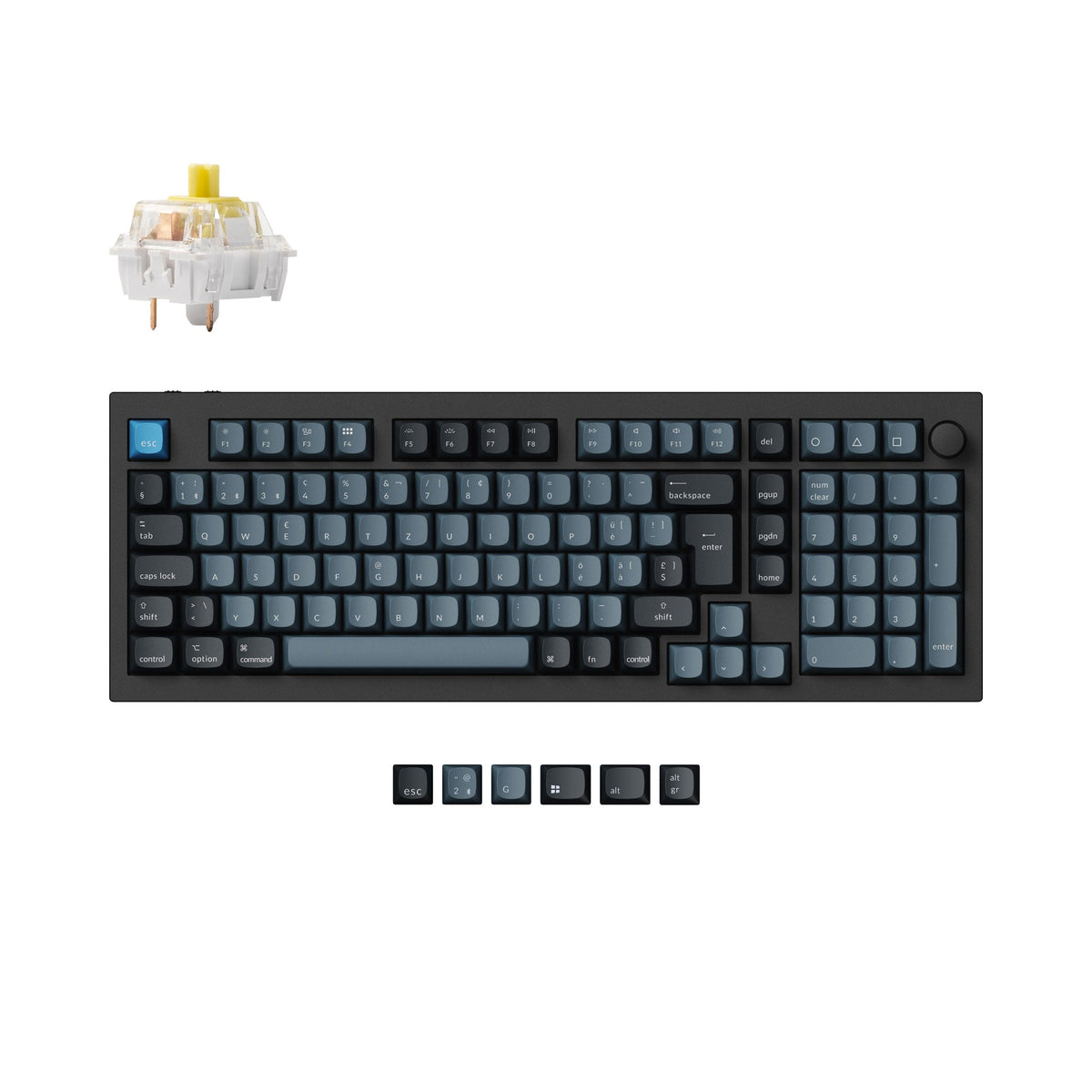 Keychron Q5 Pro QMK/VIA Wireless Custom Mechanical Keyboard ISO Layout Collection - image 3