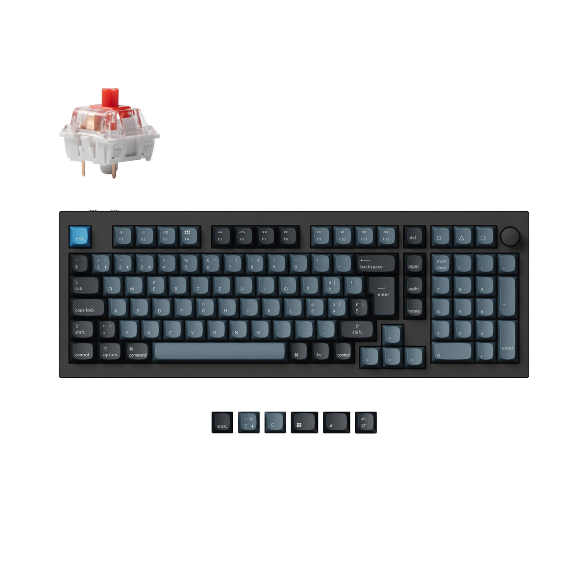 Keychron Q5 Pro QMK/VIA Wireless Custom Mechanical Keyboard ISO Layout Collection - image 2