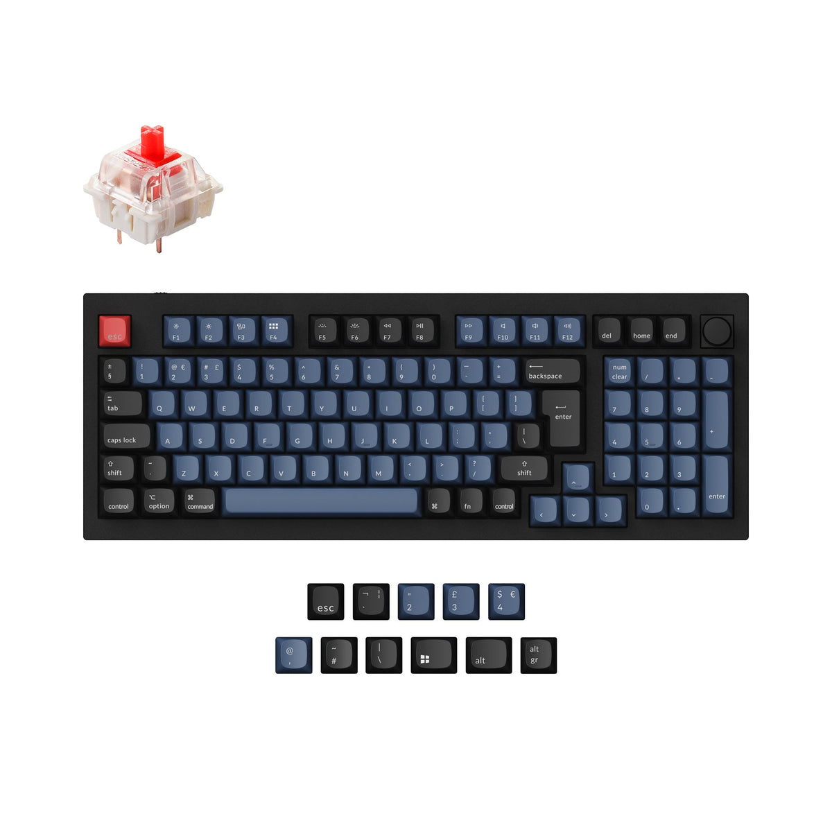 Keychron Q5 QMK Custom Mechanical Keyboard ISO Layout Collection - image 1