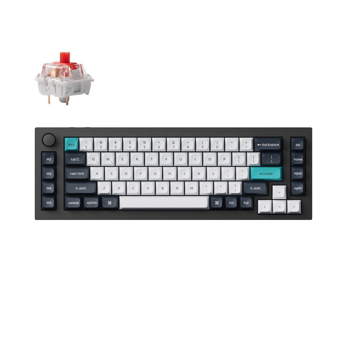 Keychron Q65 Max QMK/VIA Wireless Custom Mechanical Keyboard - image 1
