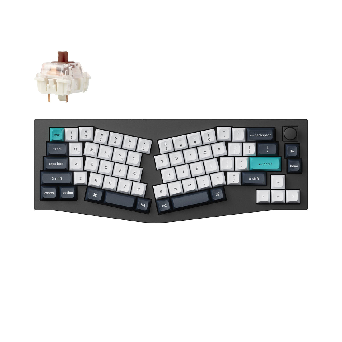 Keychron Q8 Max (Alice Layout) QMK/VIA Wireless Custom Mechanical Keyboard - image 2