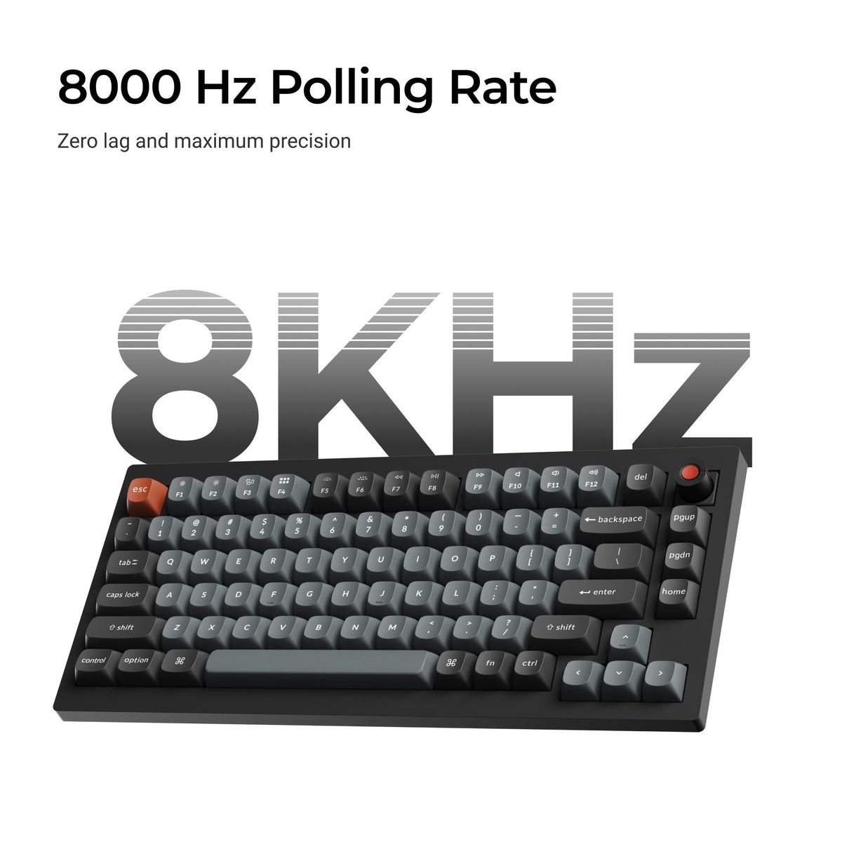 Keychron V1 8K QMK Wired Custom Mechanical Keyboard - image 5