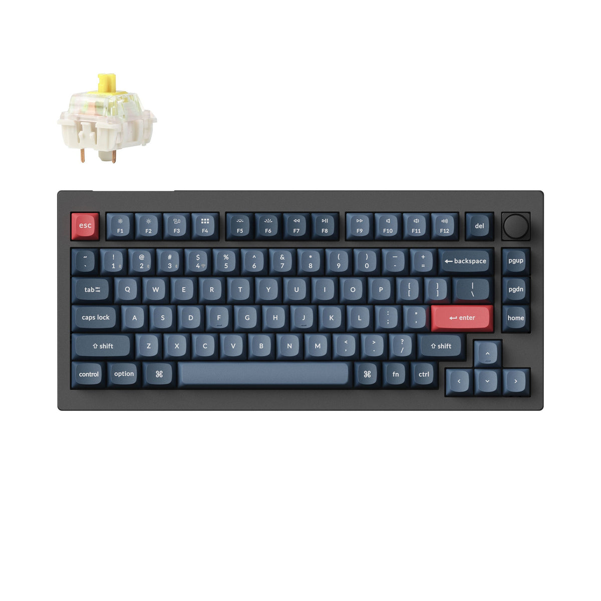 Keychron V1 Max QMK/VIA Wireless Custom Mechanical Keyboard - image 3