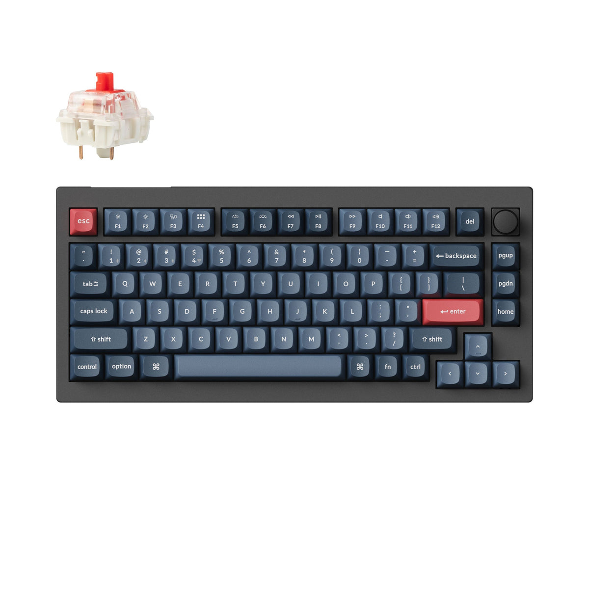 Keychron V1 Max QMK/VIA Wireless Custom Mechanical Keyboard - image 1