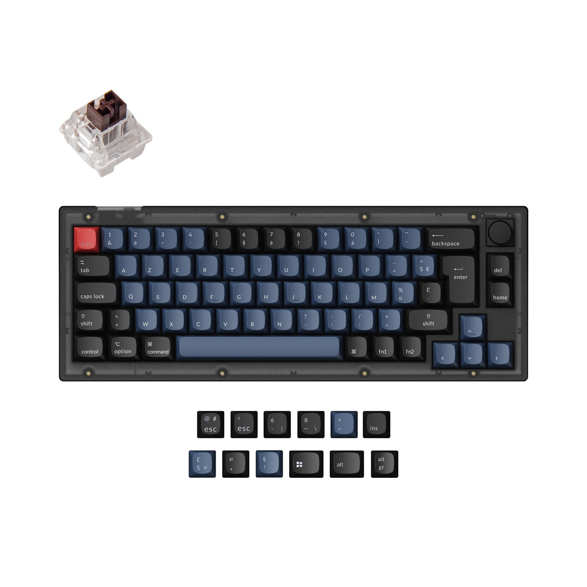 Keychron V2 QMK Custom Mechanical Keyboard ISO Layout Collection - image 5