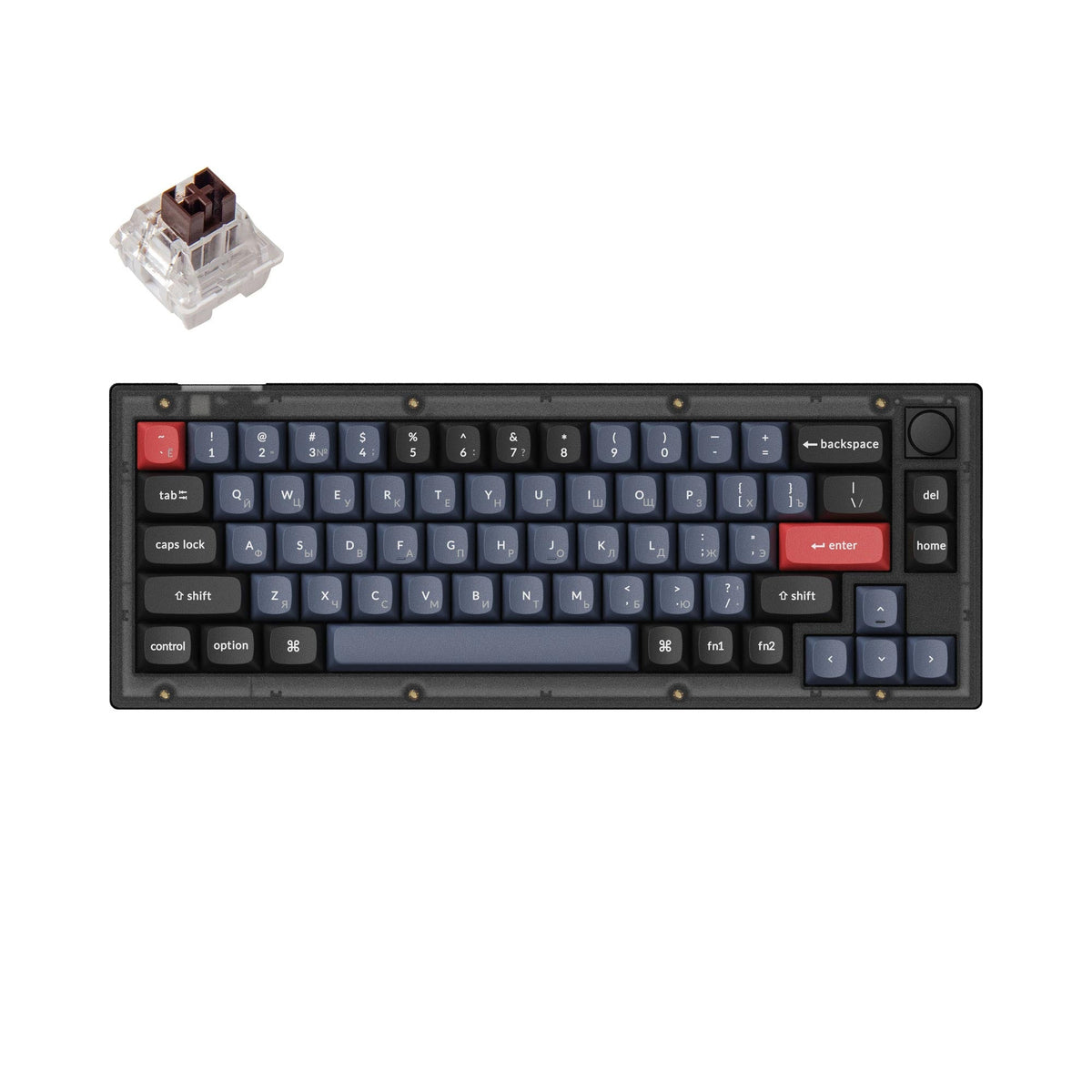 Keychron V2 QMK Custom Mechanical Keyboard Russian Layout - image 2