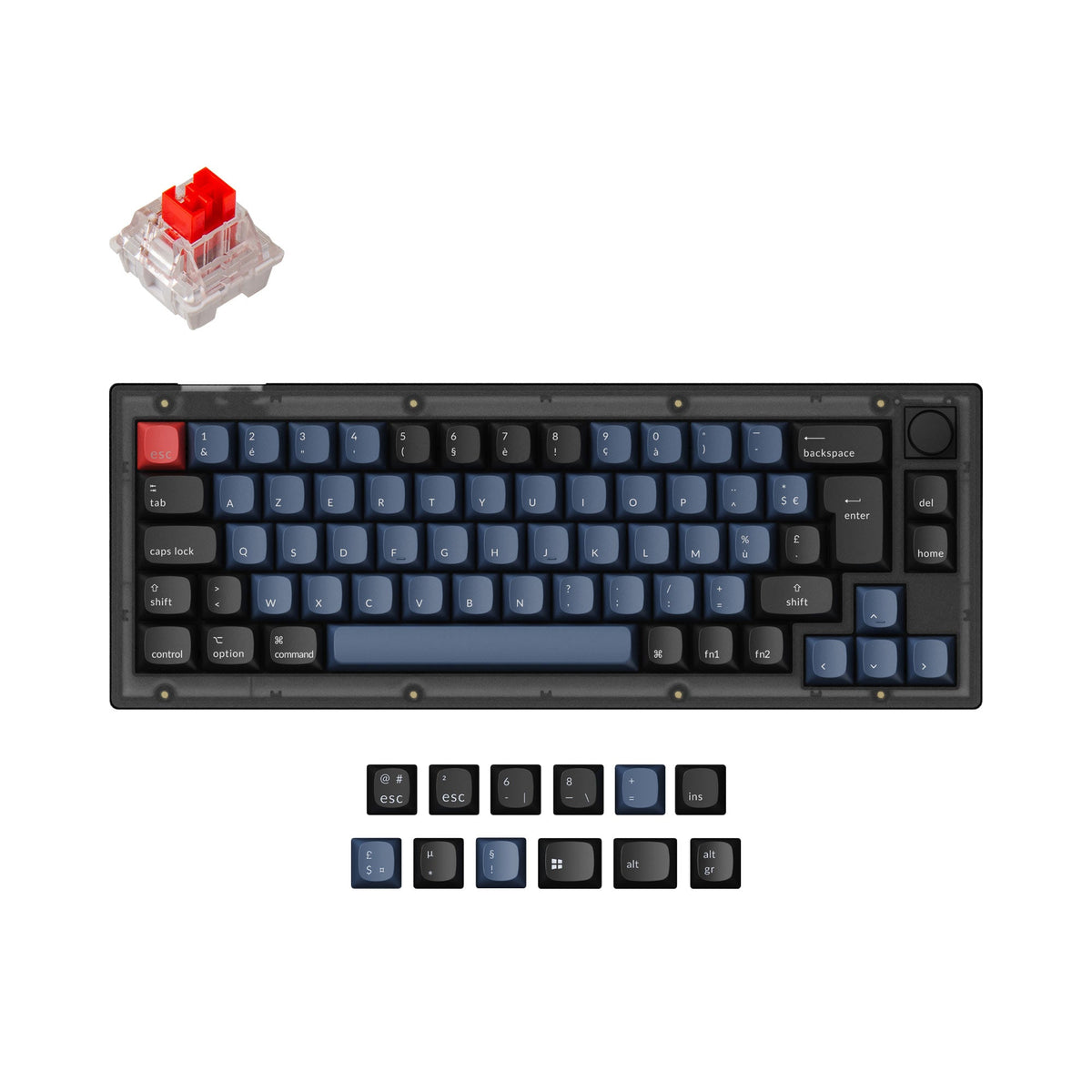 Keychron V2 QMK Custom Mechanical Keyboard ISO Layout Collection - image 4