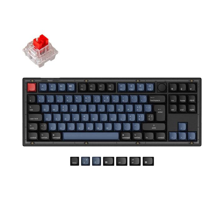 Keychron V3 QMK Custom Mechanical Keyboard ISO Layout Collection - image 1
