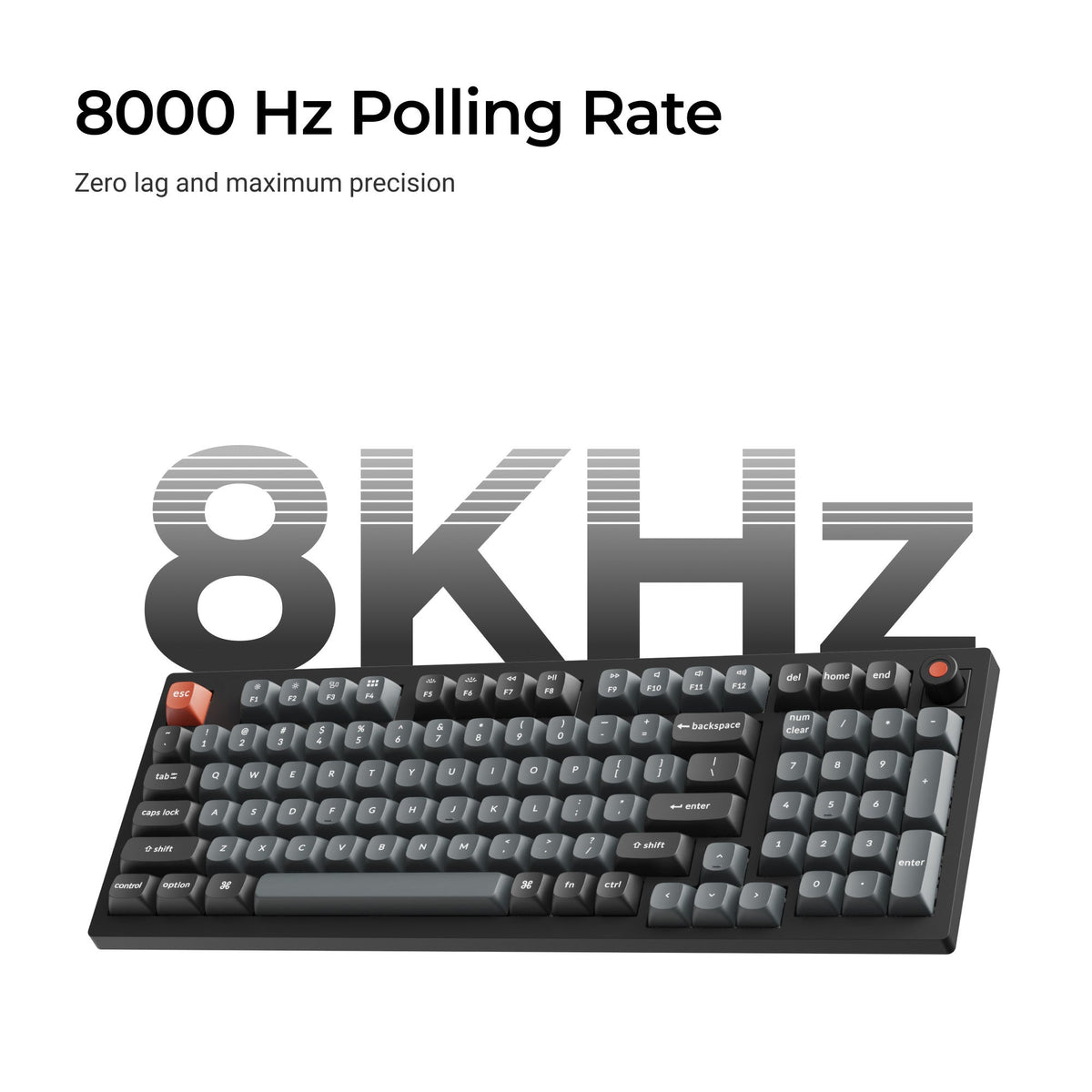 Keychron V5 8K QMK Wired Custom Mechanical Keyboard - image 6