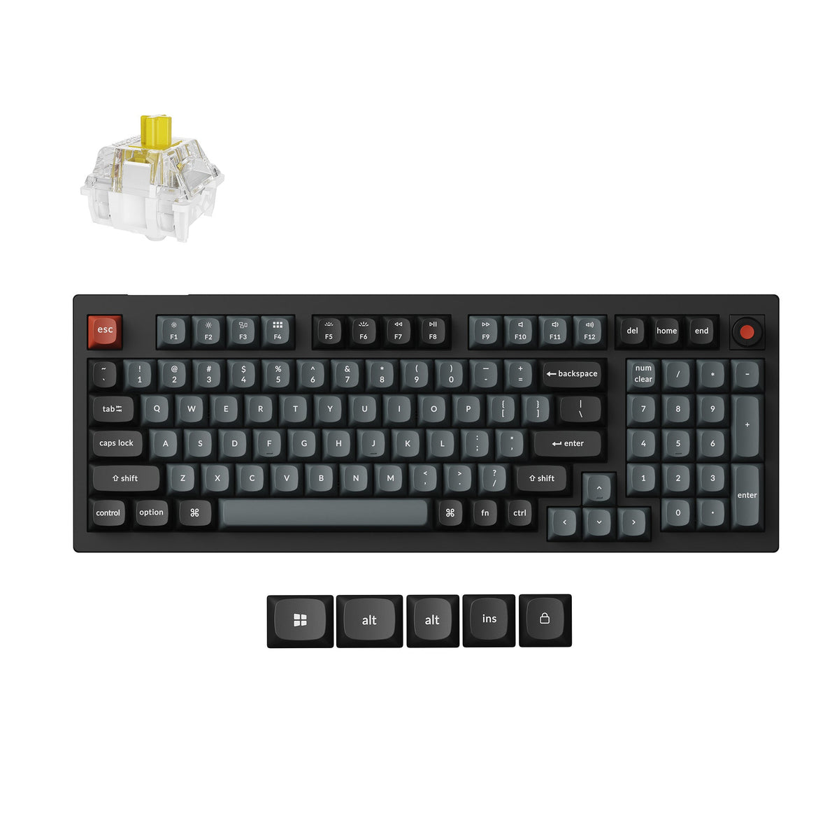 Keychron V5 8K QMK Wired Custom Mechanical Keyboard - image 3