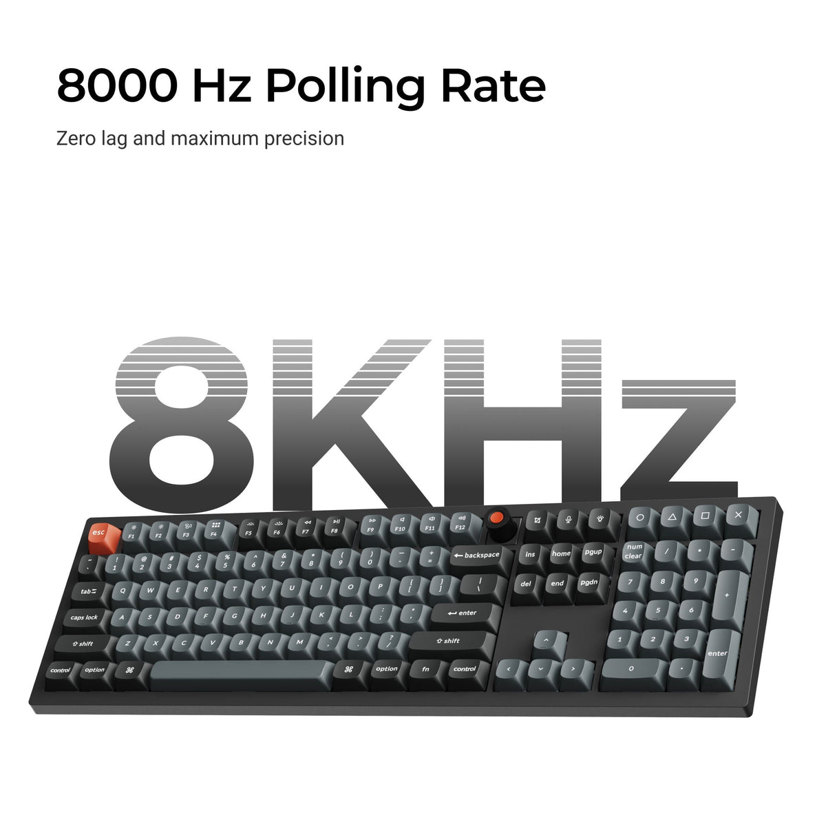 Keychron V6 8K QMK Wired Custom Mechanical Keyboard - image 2