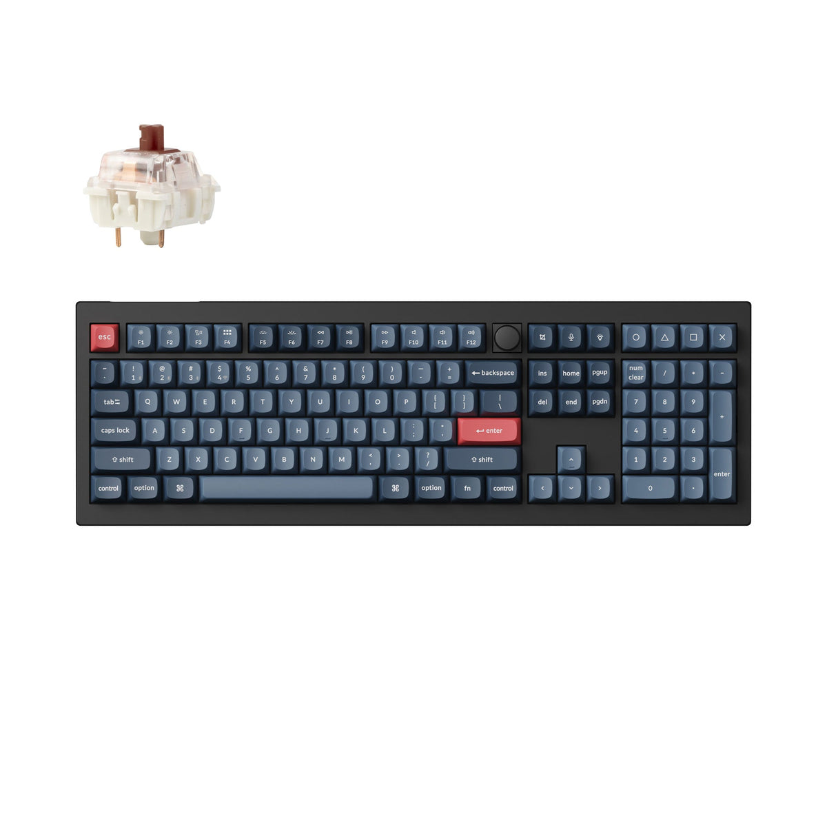 Keychron V6 Max QMK/VIA Wireless Custom Mechanical Keyboard - image 2