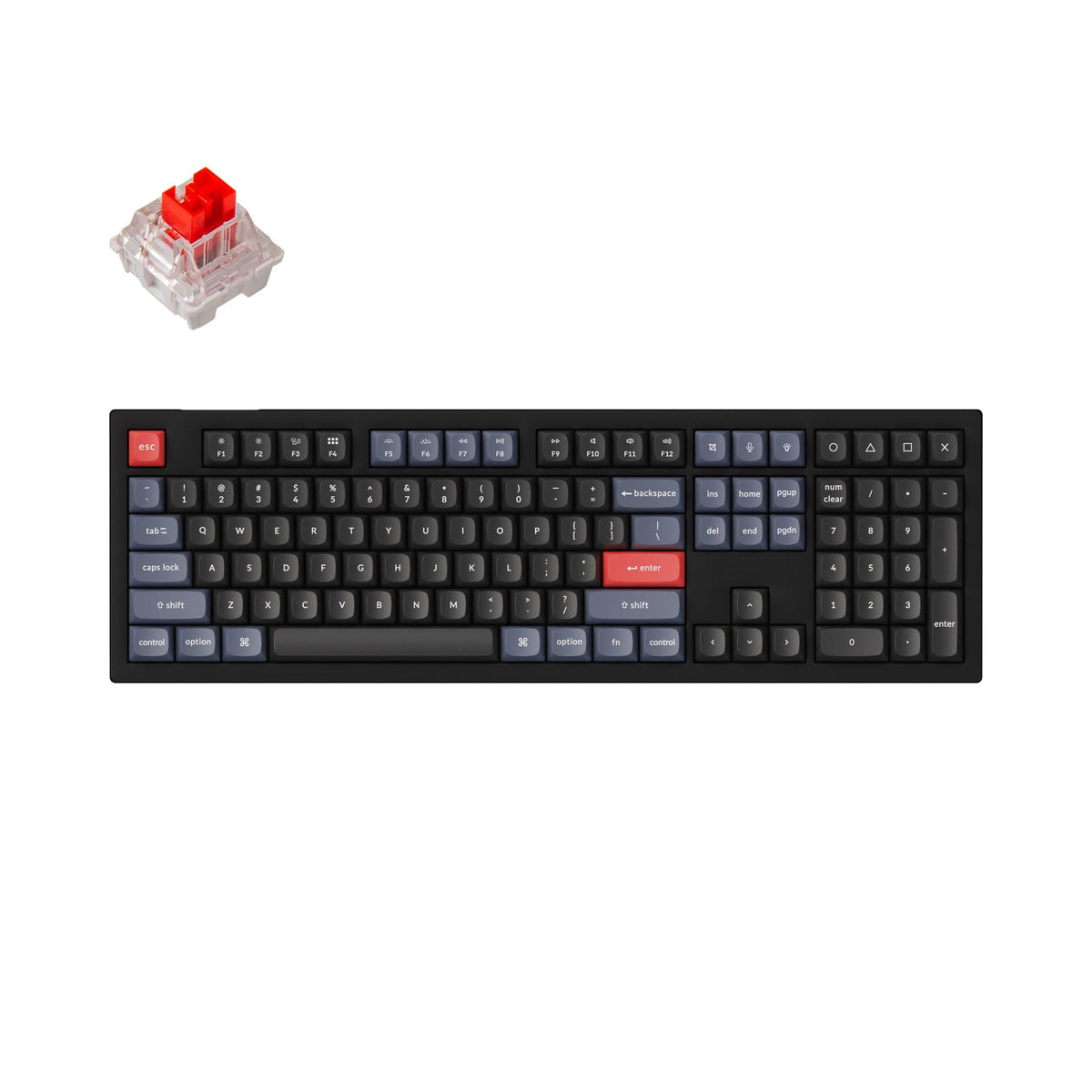 Keychron V6 QMK Custom Mechanical Keyboard - image 5