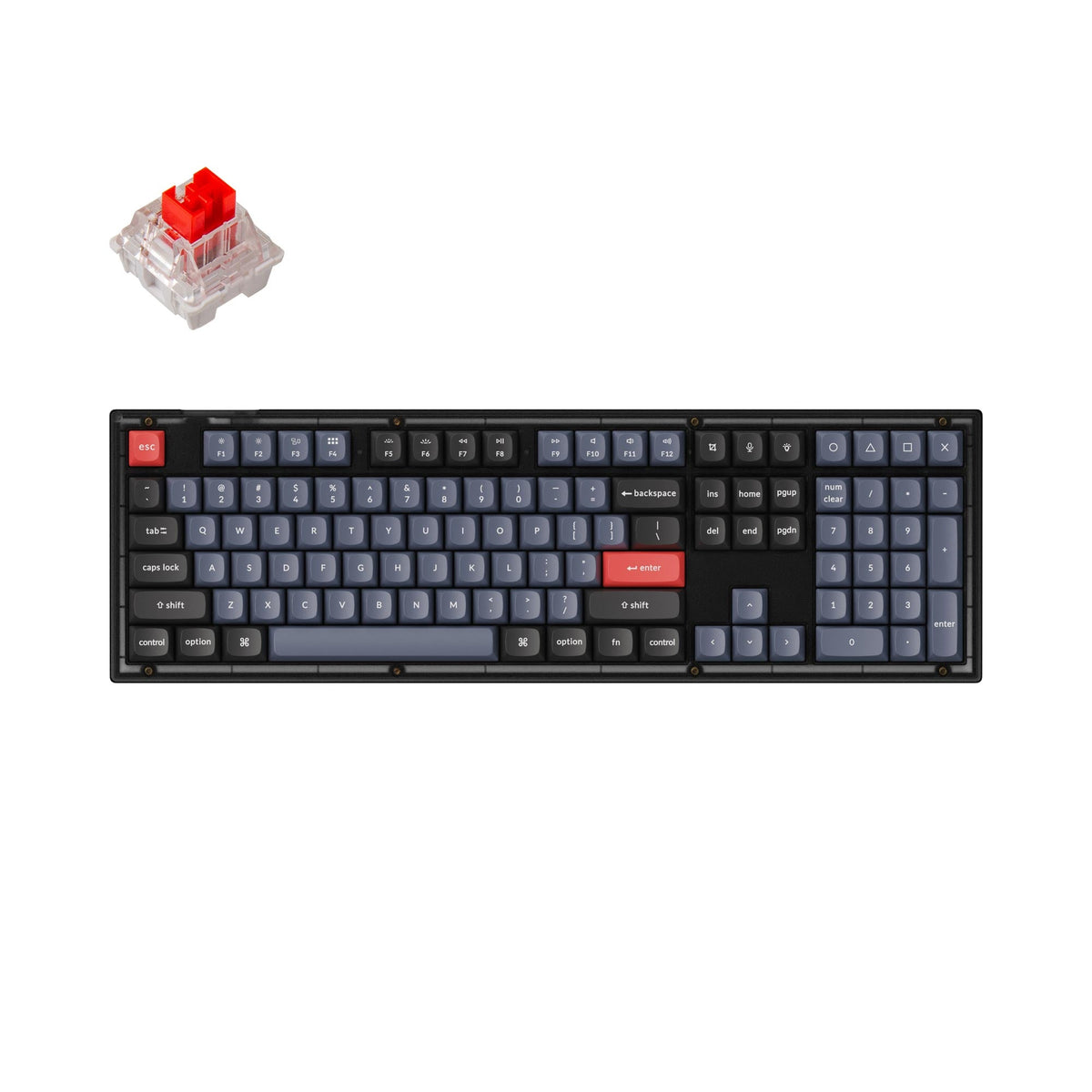 Keychron V6 QMK Custom Mechanical Keyboard - image 2