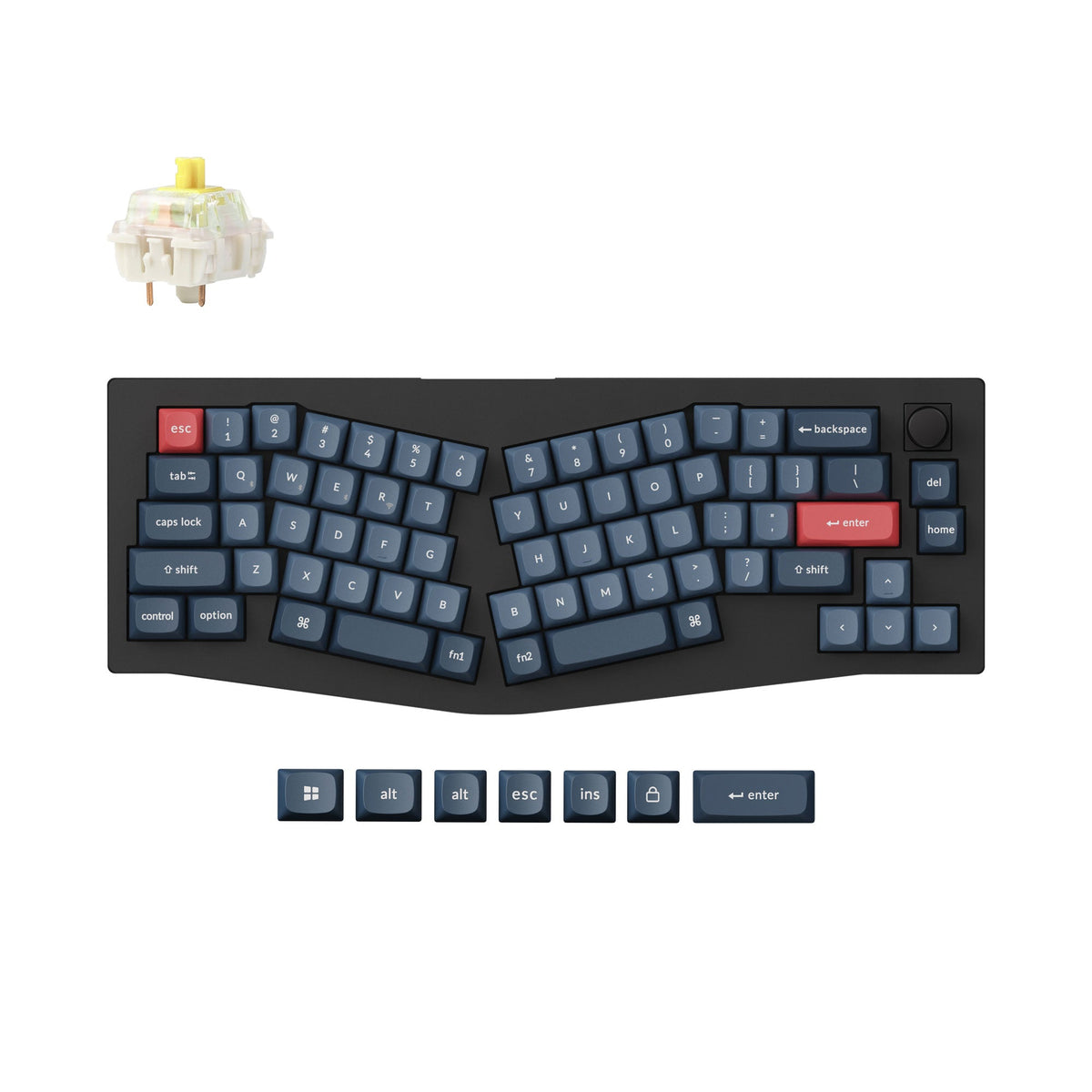 Keychron V8 Max (Alice Layout) QMK Custom Mechanical Keyboard - image 4
