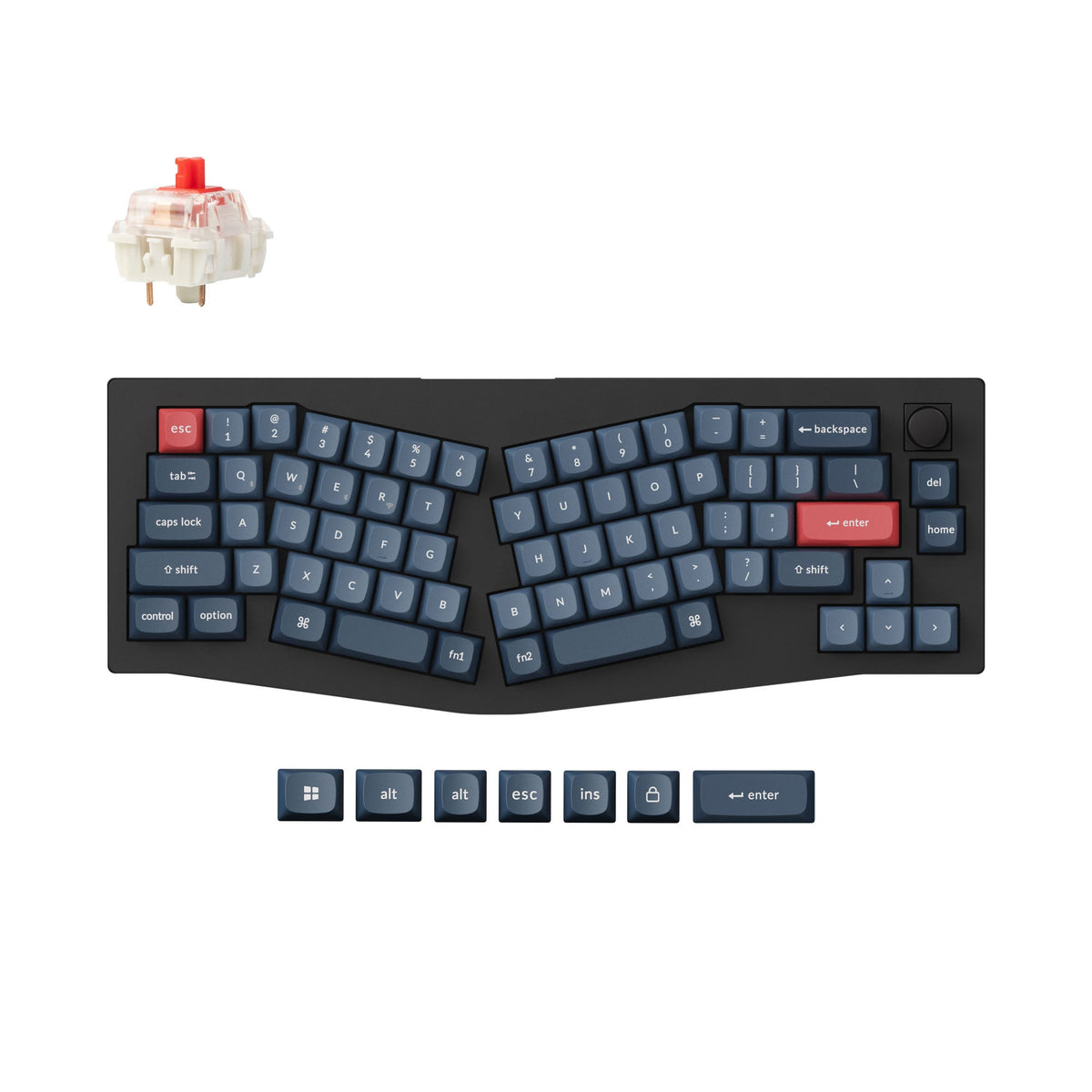 Keychron V8 Max (Alice Layout) QMK Custom Mechanical Keyboard - image 2