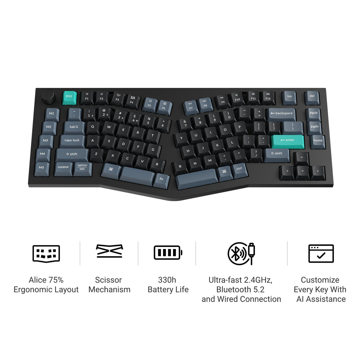 Keychron B40 Wireless Keyboard - image 2