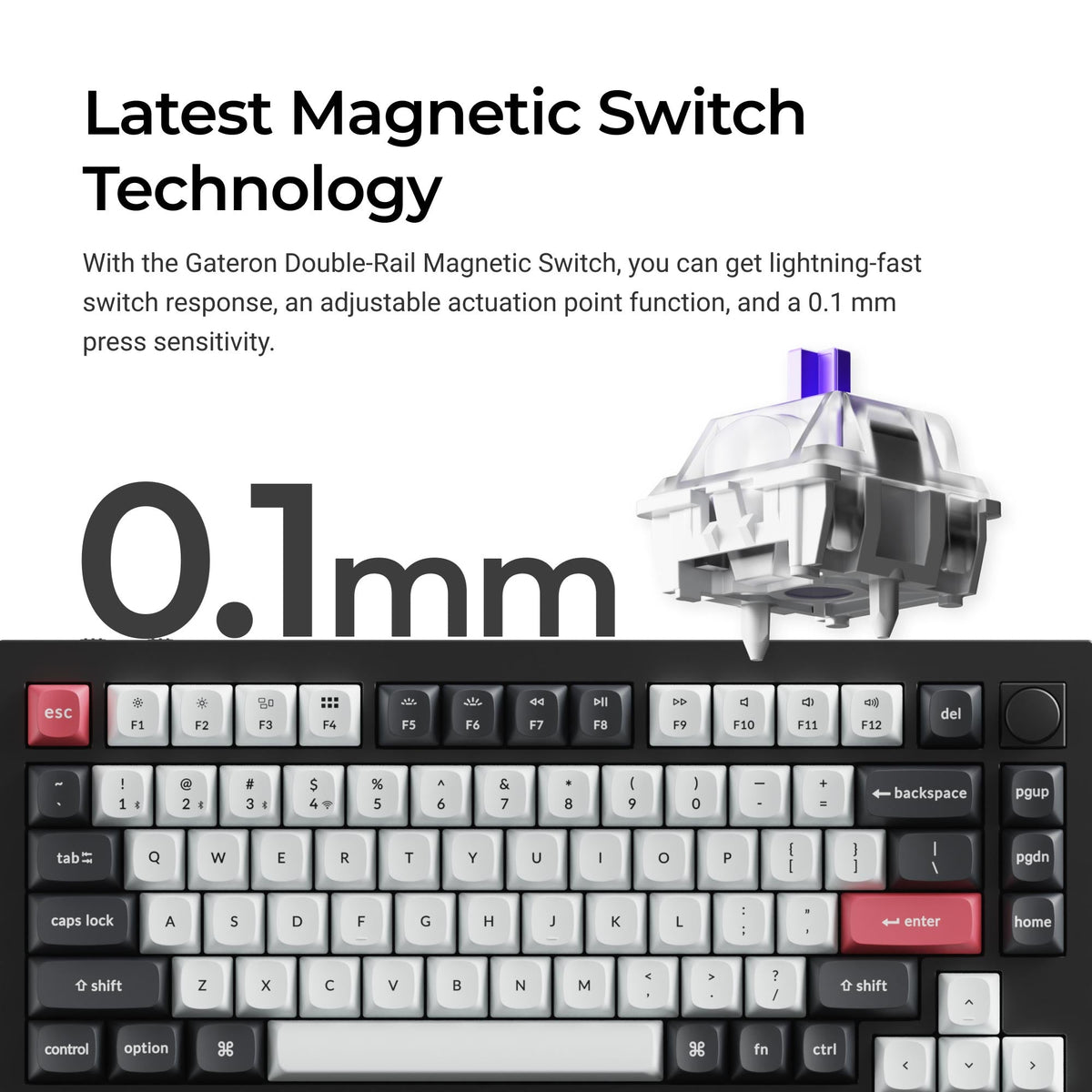 Keychron Q1 HE QMK Wireless Custom Keyboard - image 4
