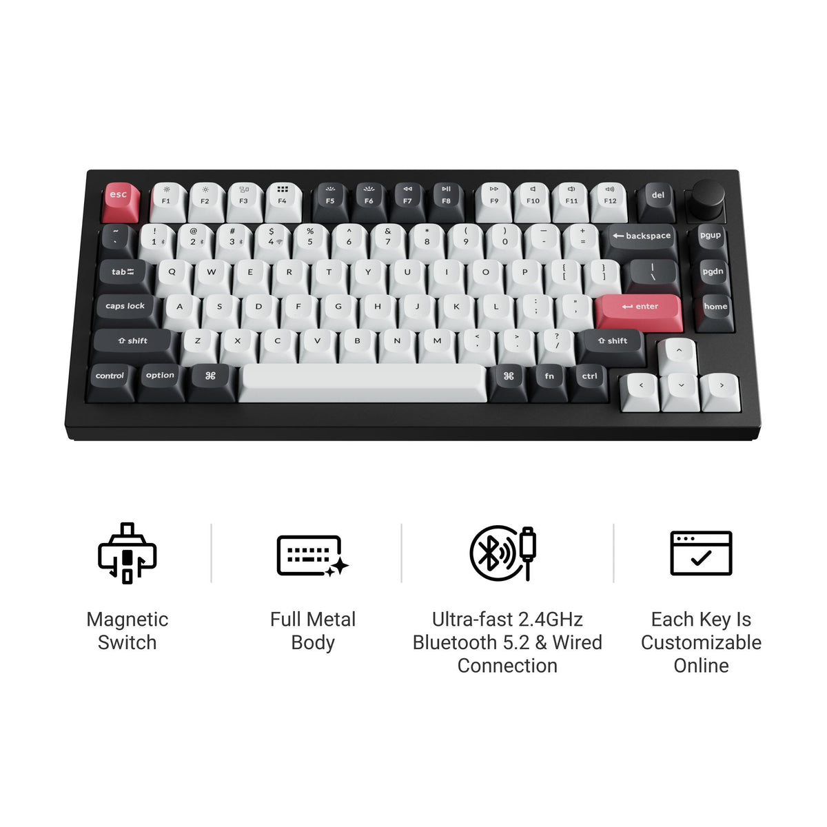 Keychron Q1 HE QMK Wireless Custom Keyboard - image 3