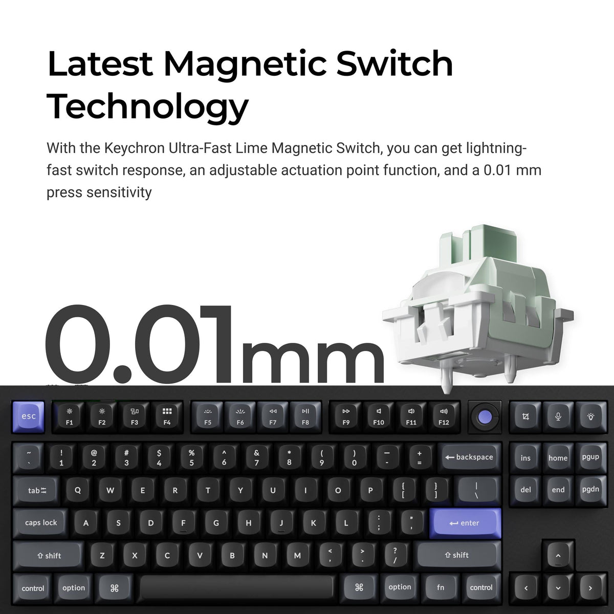 Keychron Q3 HE 8K Magnetic Switch Keyboard - image 4