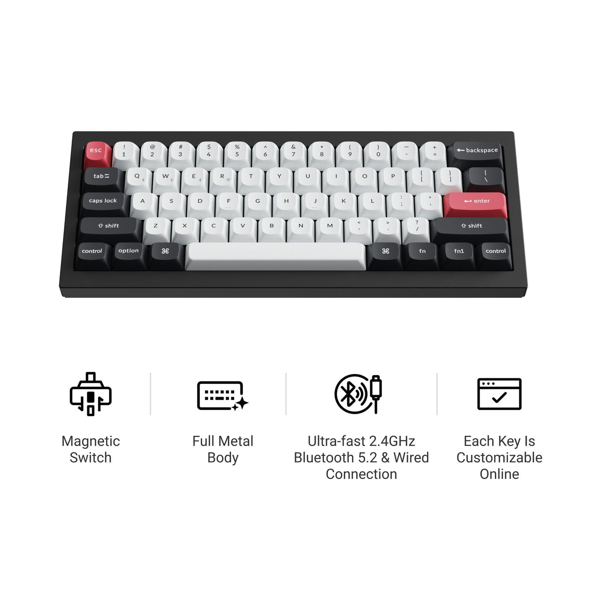 Keychron Q4 HE QMK Wireless Custom Keyboard - image 3