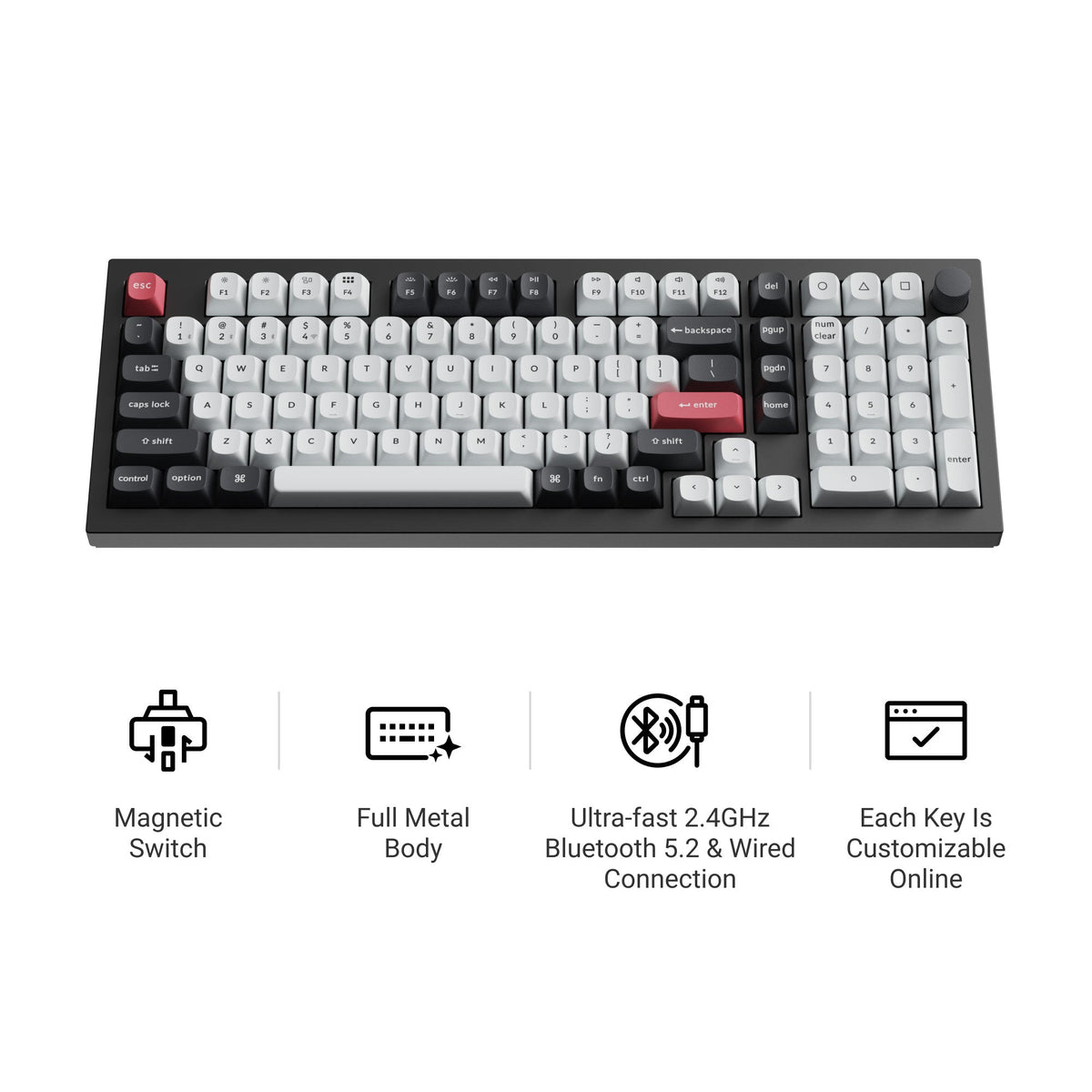 Keychron Q5 HE QMK Wireless Custom Keyboard - image 2