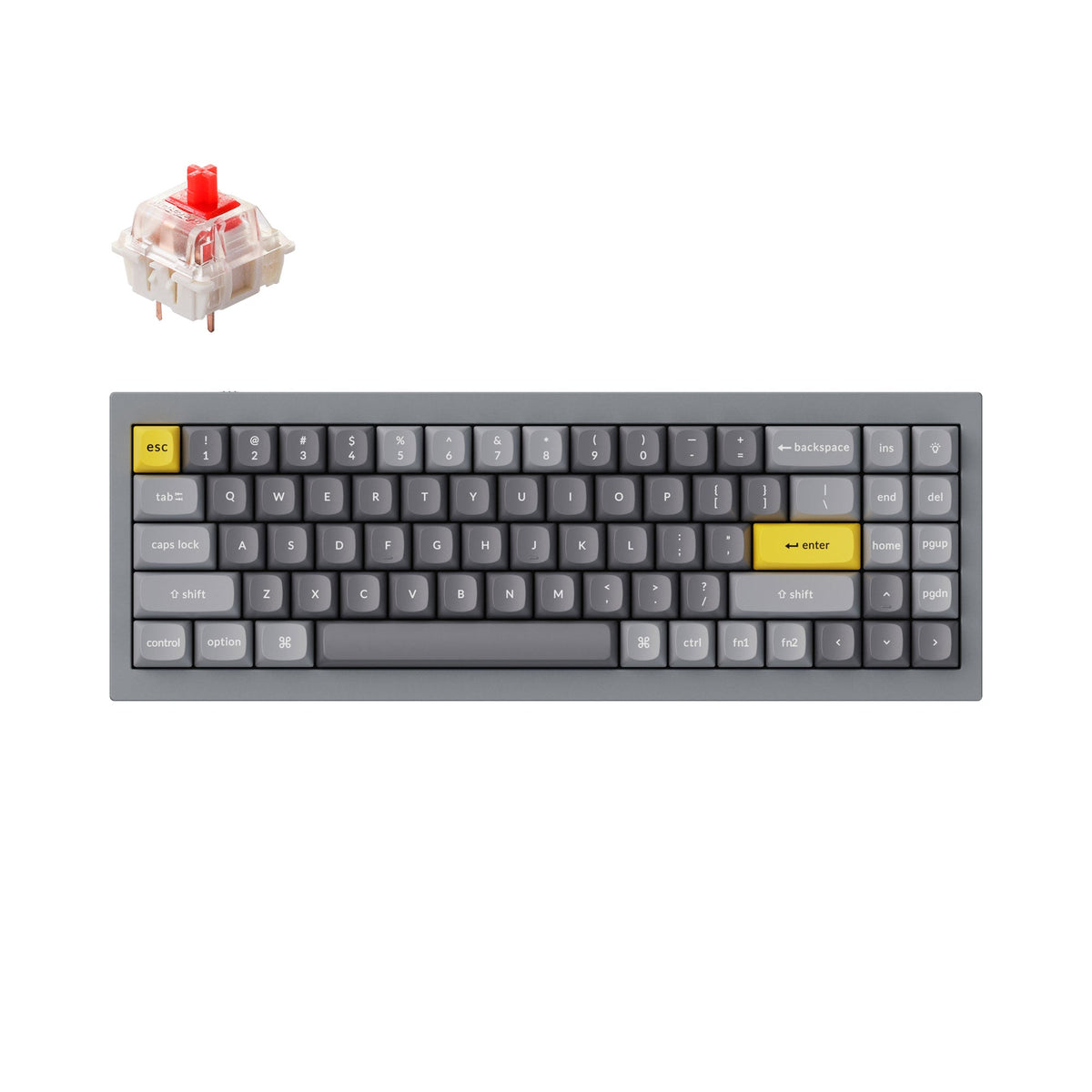 Keychron Q7 QMK Custom Mechanical Keyboard - image 1