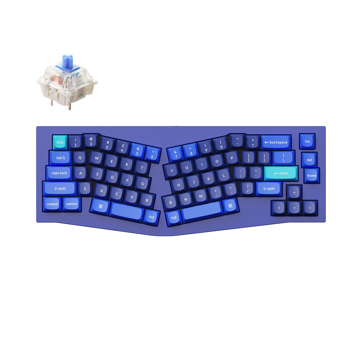 Keychron Q8 (Alice Layout) QMK Custom Mechanical Keyboard - image 2
