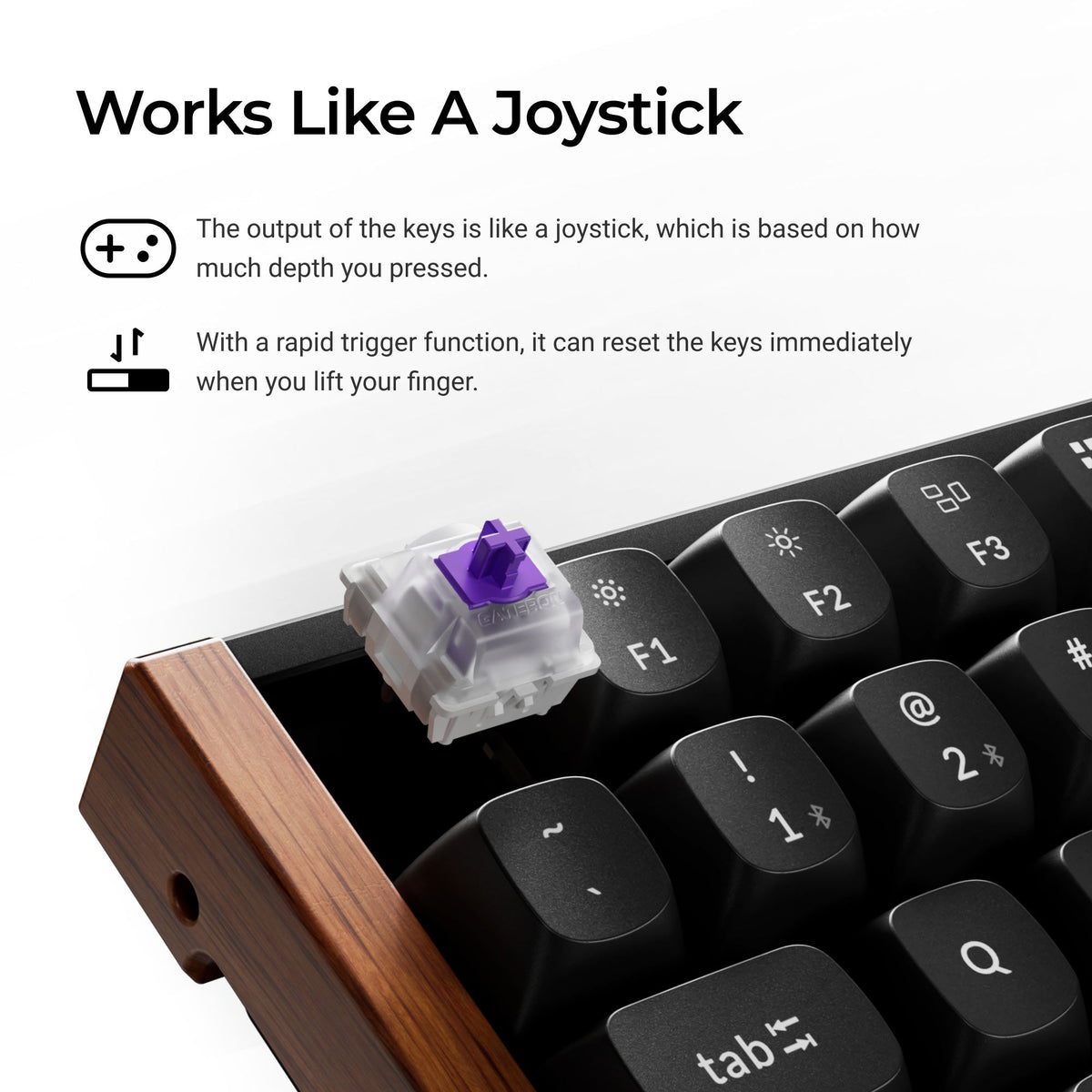 Keychron K2 HE Wireless Magnetic Switch Custom Keyboard - image 5