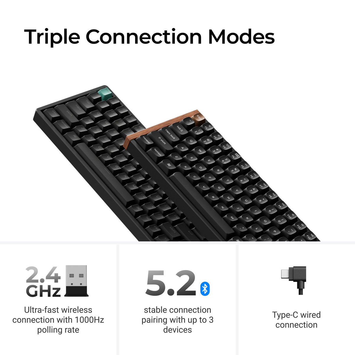 Keychron K2 HE Wireless Magnetic Switch Custom Keyboard - image 6
