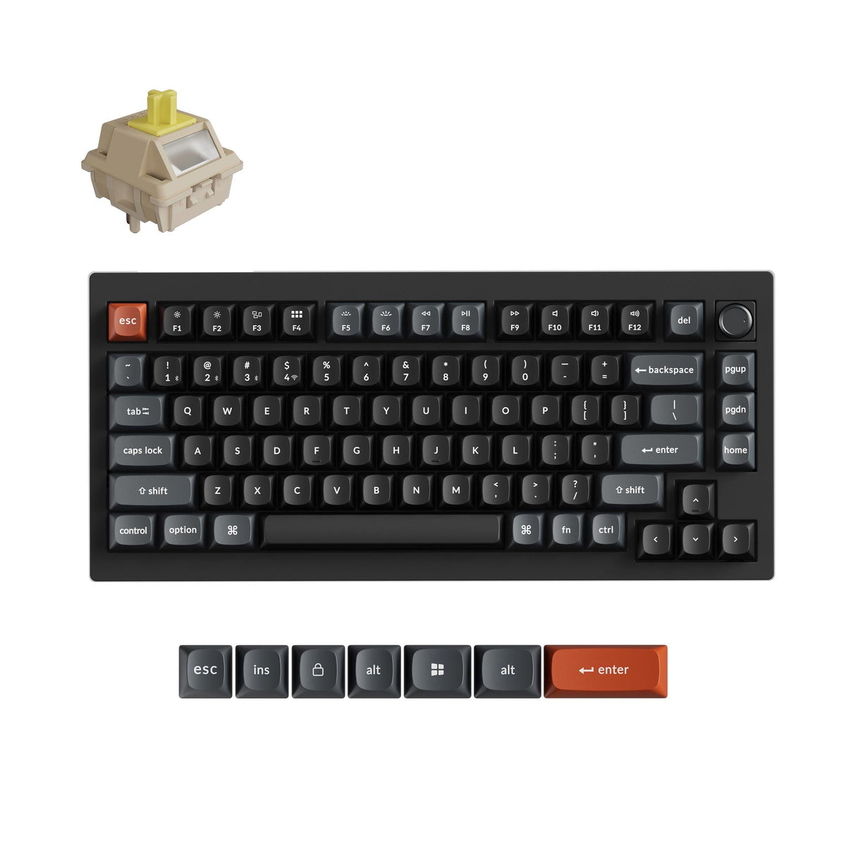 Keychron V1 Ultra 8K Wireless Custom Mechanical Keyboard - image 3