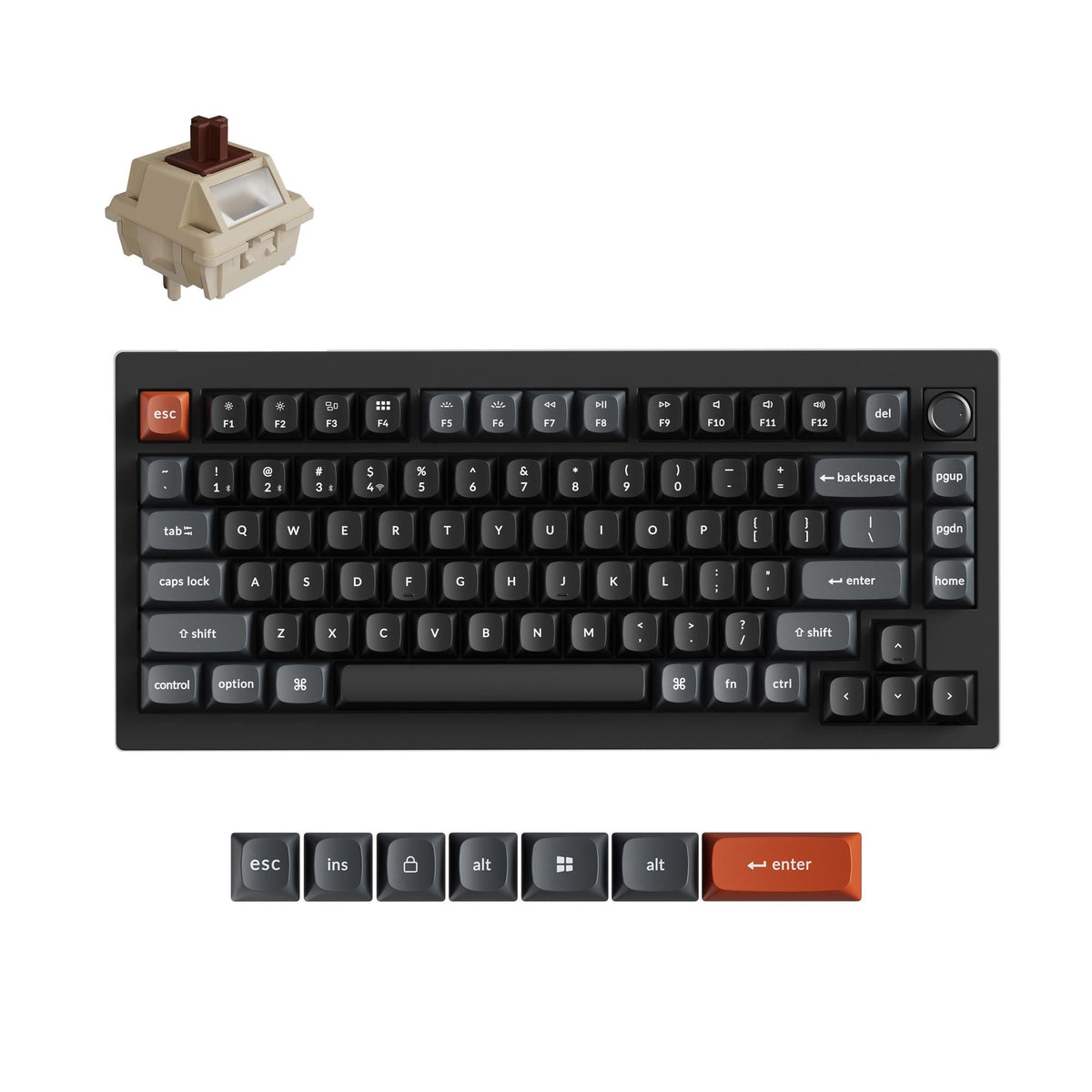 Keychron V1 Ultra 8K Wireless Custom Mechanical Keyboard - image 2